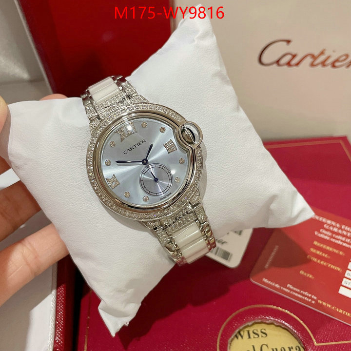 Watch(4A)-Cartier only sell high-quality ID: WY9816 $: 175USD