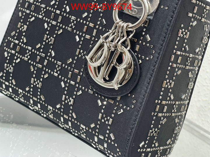 Dior Bags(4A)-Lady- fake high quality ID: BY9674 $: 99USD