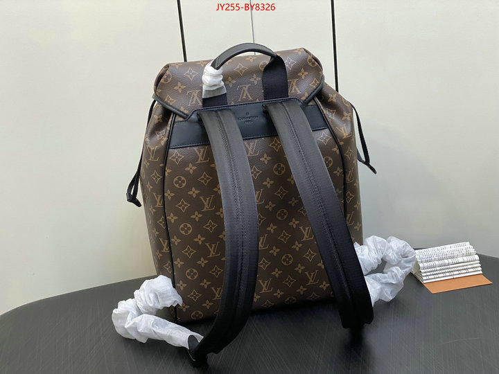 LV Bags(TOP)-Backpack- replica shop ID: BY8326 $: 255USD