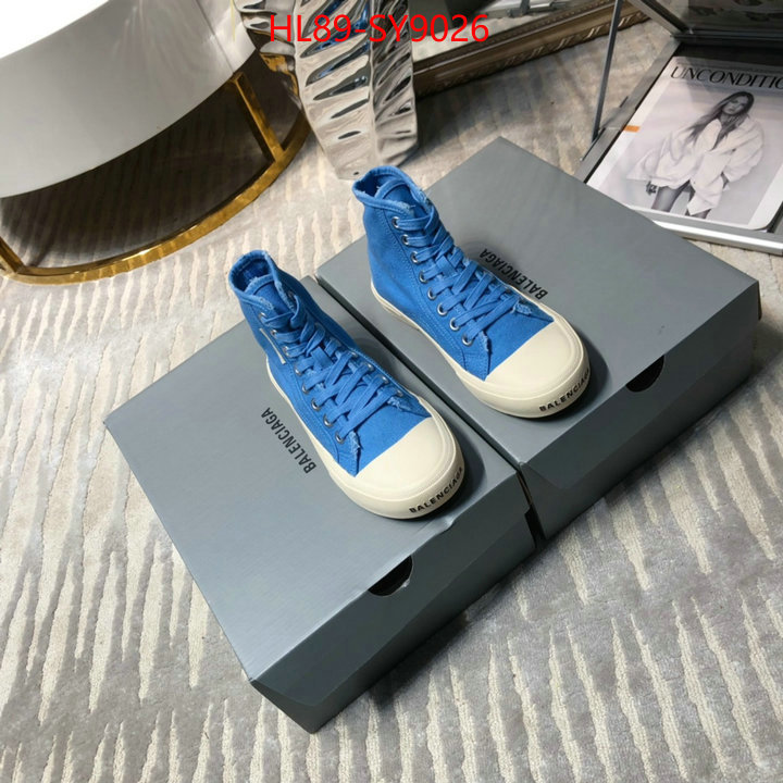 Men Shoes-Balenciaga aaaaa quality replica ID: SY9026 $: 89USD