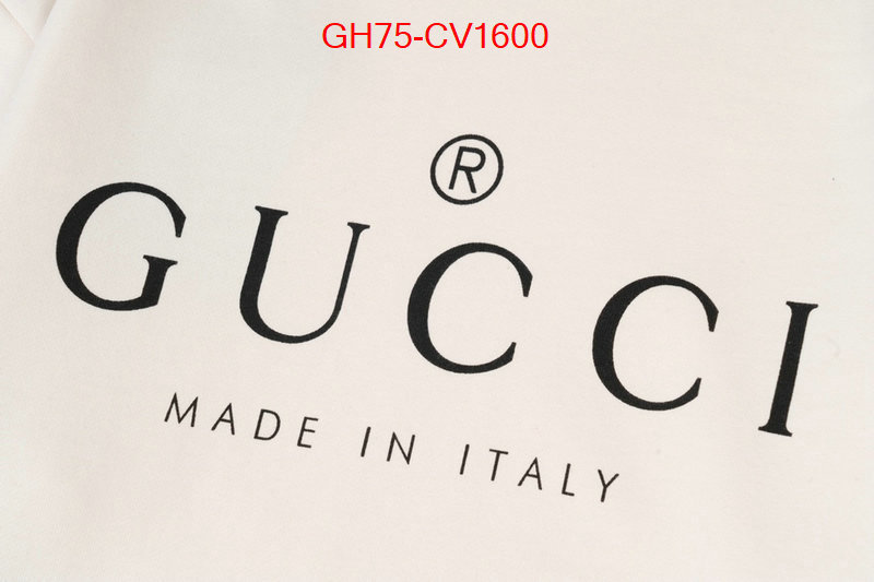 Clothing-Gucci online ID: CV1600 $: 75USD