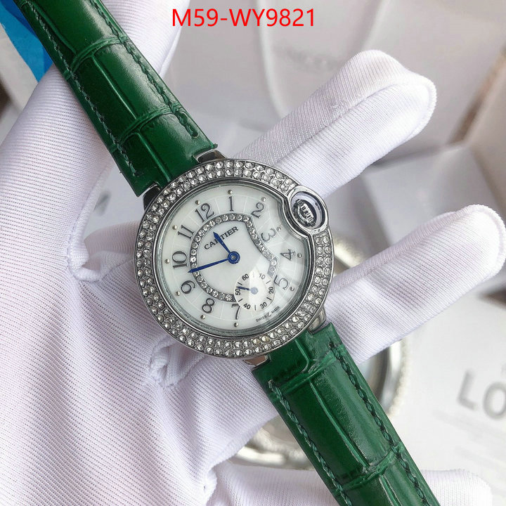 Watch(4A)-Cartier where can i find ID: WY9821 $: 59USD