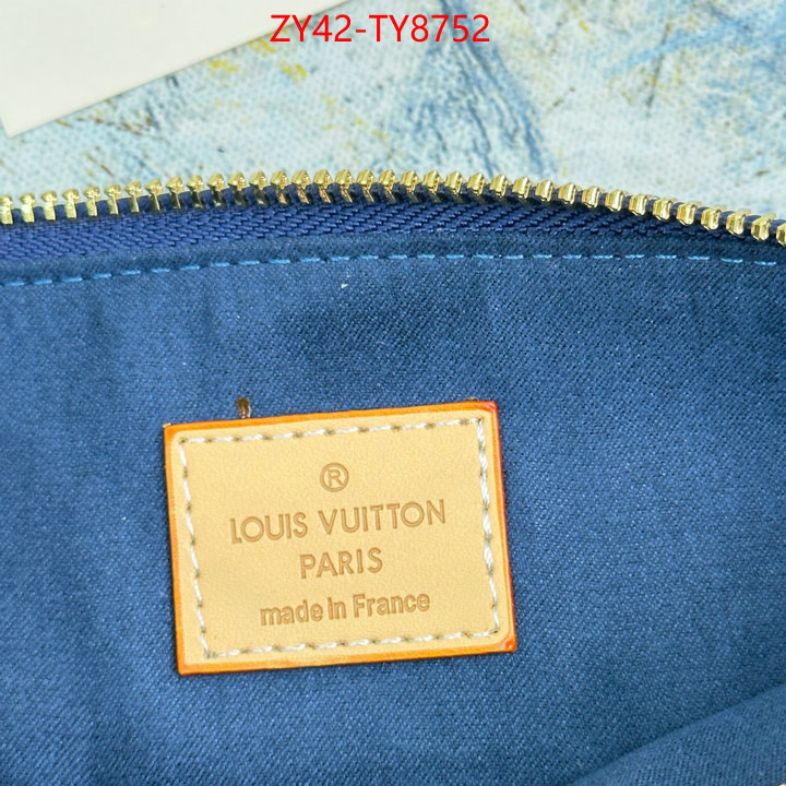 LV Bags(4A)-Wallet wholesale designer shop ID: TY8752 $: 42USD