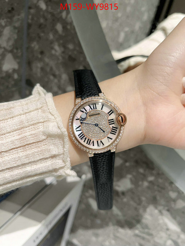 Watch(4A)-Cartier highest quality replica ID: WY9815 $: 159USD