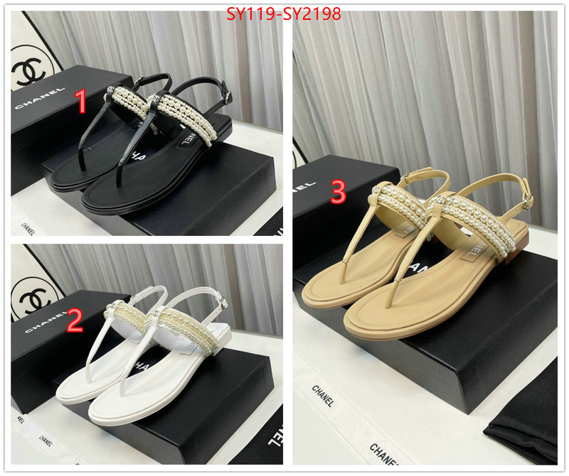 Women Shoes-Chanel for sale online ID: SY2198 $: 119USD