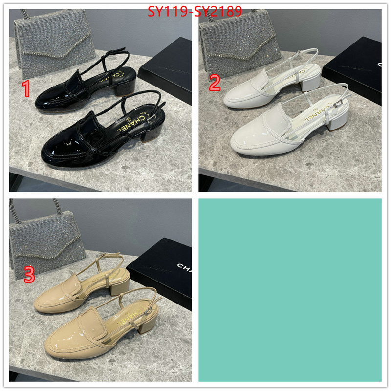 Women Shoes-Chanel fake cheap best online ID: SY2189 $: 119USD