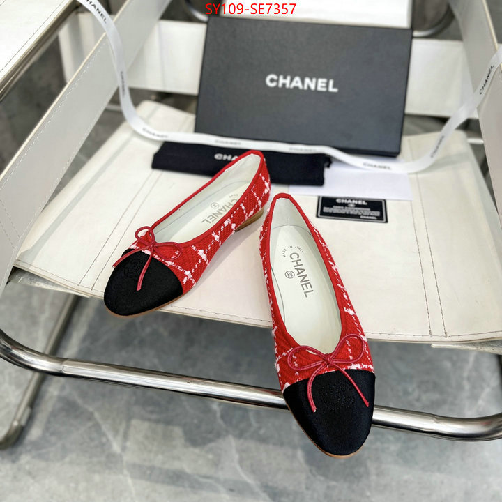 Women Shoes-Chanel buy cheap ID: SE7357 $: 109USD