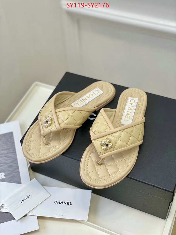 Women Shoes-Chanel designer wholesale replica ID: SY2176 $: 119USD