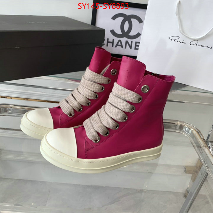 Women Shoes-RICK OWENS where quality designer replica ID: SY8893 $: 145USD