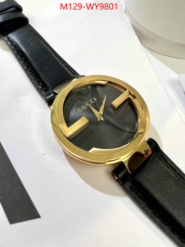 Watch(4A)-Gucci wholesale designer shop ID: WY9801 $: 129USD