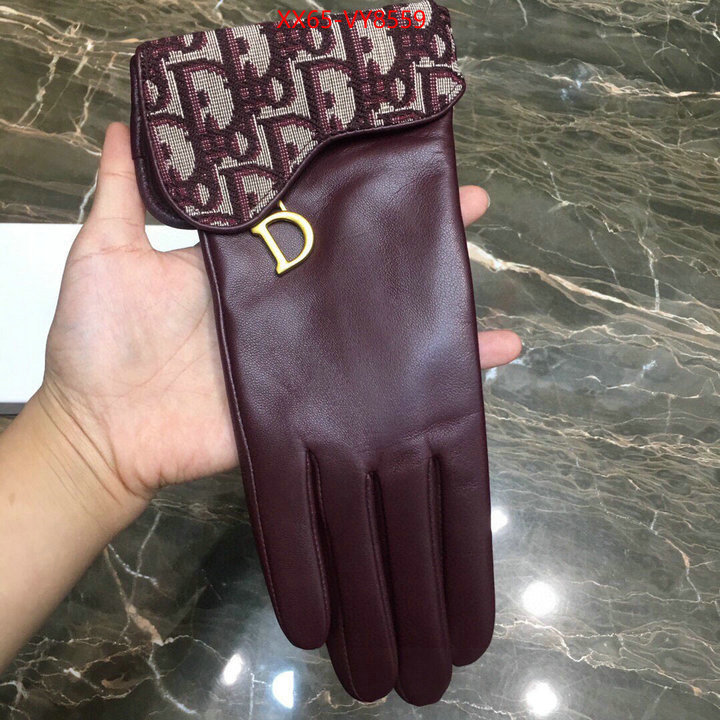 Gloves-Dior top brands like ID: VY8559 $: 65USD
