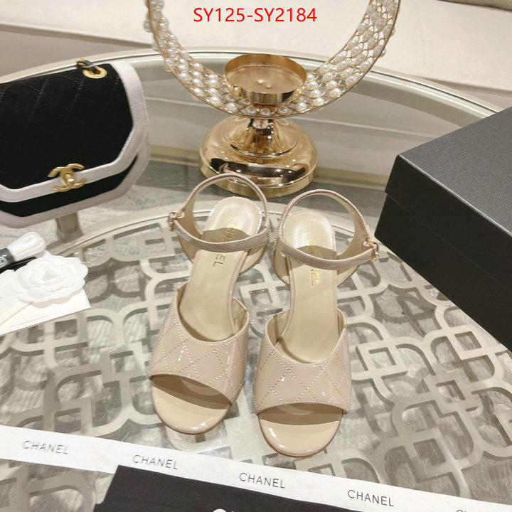 Women Shoes-Chanel how to start selling replica ID: SY2184 $: 125USD