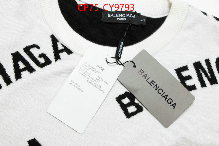 Clothing-Balenciaga shop designer replica ID: CY9793 $: 75USD