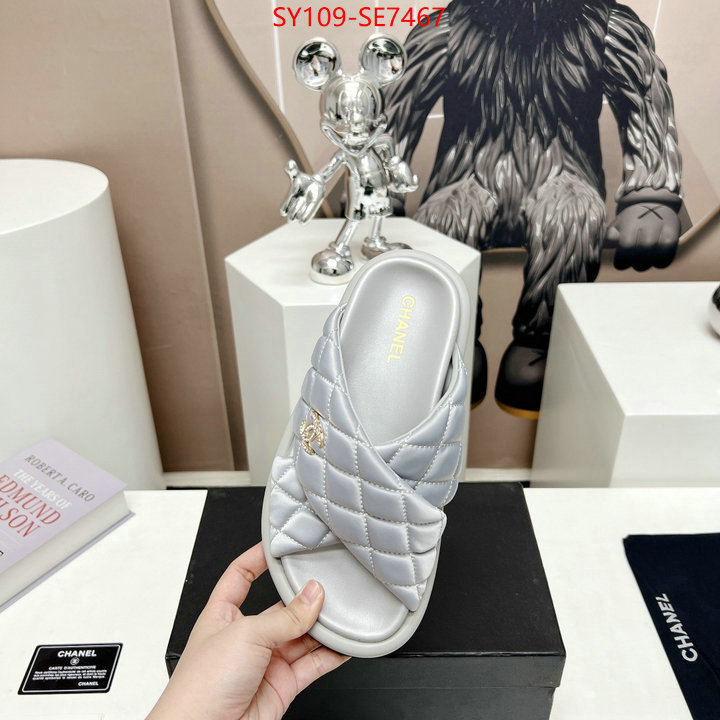 Women Shoes-Chanel top 1:1 replica ID: SE7467 $: 109USD