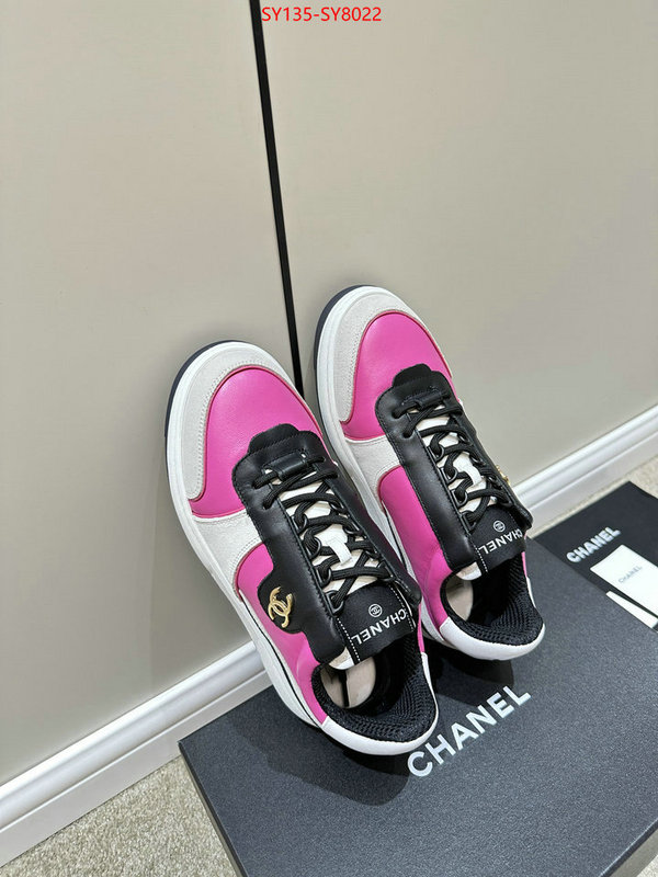 Women Shoes-Chanel customize best quality replica ID: SY8022 $: 135USD