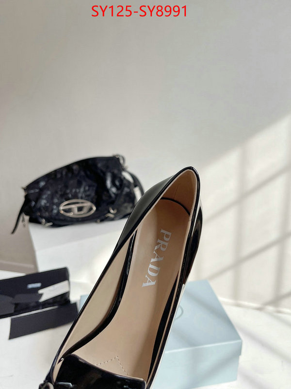 Women Shoes-Prada top 1:1 replica ID: SY8991 $: 125USD