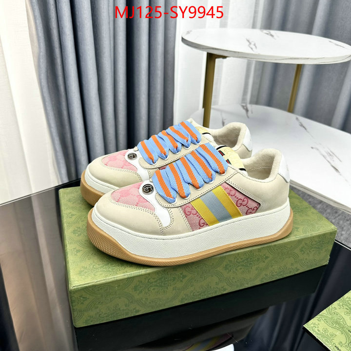 Men Shoes-Gucci cheap ID: SY9945 $: 125USD