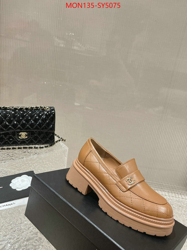 Women Shoes-Chanel new designer replica ID: SY5075 $: 135USD