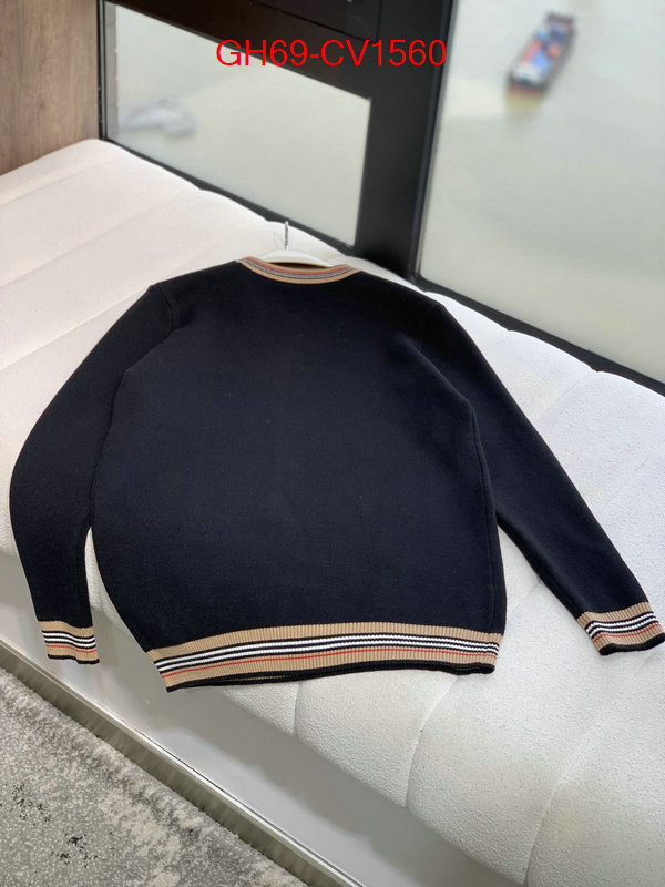 Clothing-Burberry high quality replica designer ID: CV1560 $: 69USD