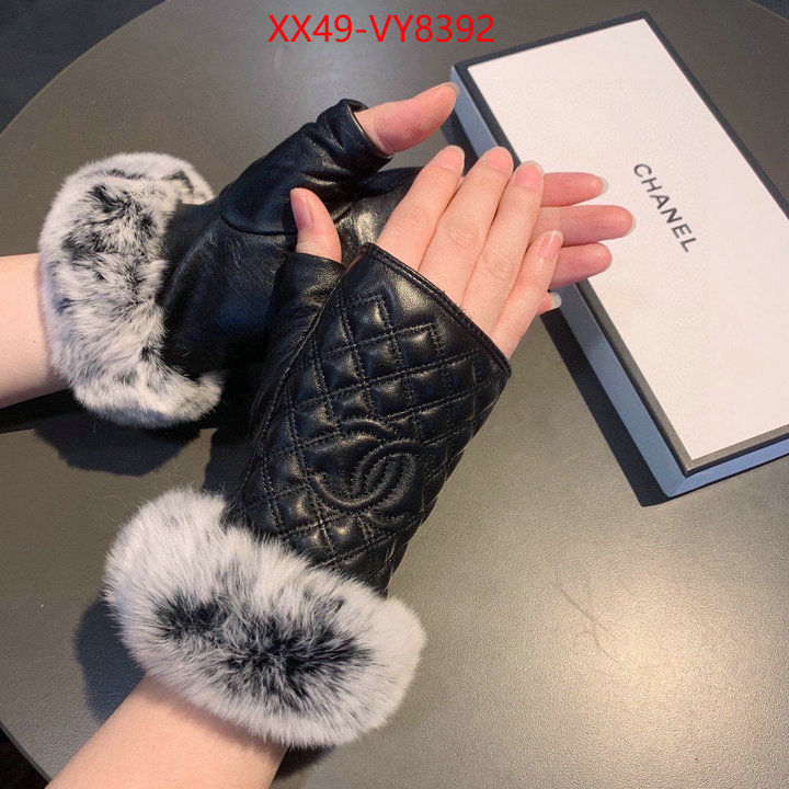 Gloves-Chanel 1:1 ID: VY8392 $: 49USD
