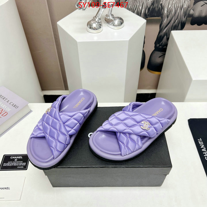Women Shoes-Chanel top 1:1 replica ID: SE7467 $: 109USD