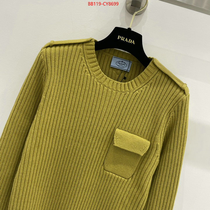 Clothing-Prada where to buy the best replica ID: CY8699 $: 119USD