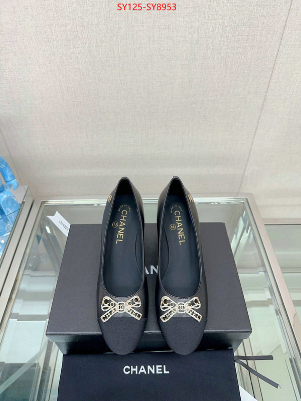 Women Shoes-Chanel replica online ID: SY8953 $: 125USD