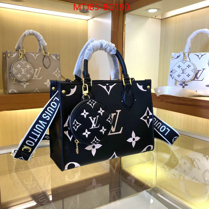 LV Bags(4A)-Handbag Collection- top quality designer replica ID: BG190 $: 85USD