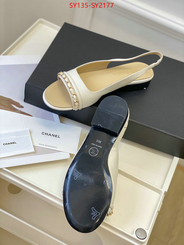 Women Shoes-Chanel buying replica ID: SY2177 $: 135USD