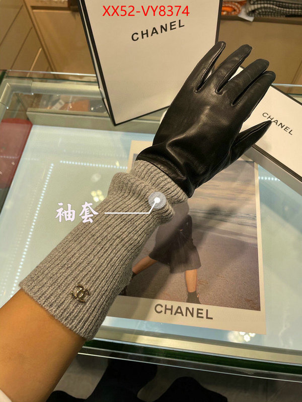 Gloves-Chanel exclusive cheap ID: VY8374 $: 52USD