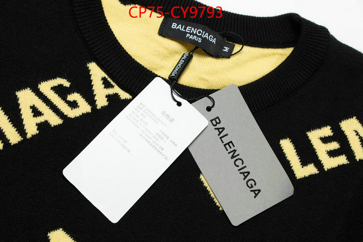 Clothing-Balenciaga shop designer replica ID: CY9793 $: 75USD