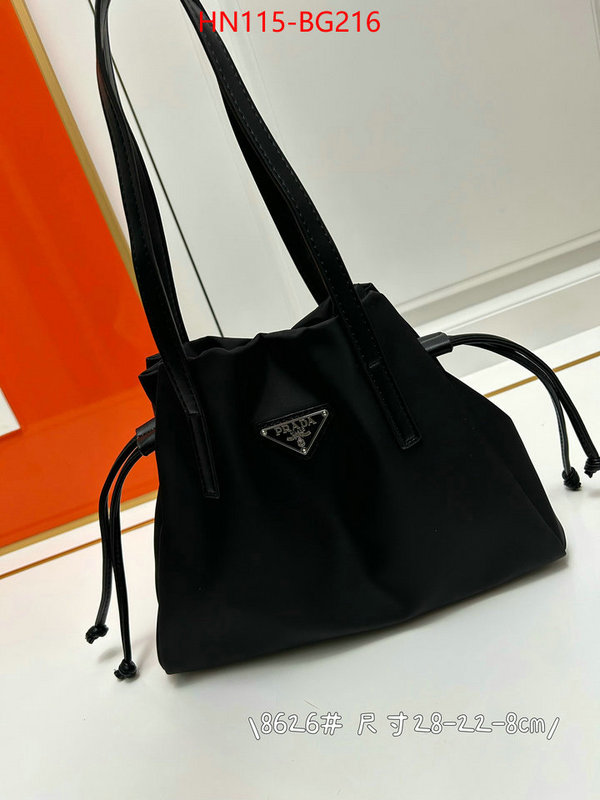 Prada Bags (4A)-Handbag- good ID: BG216 $: 115USD