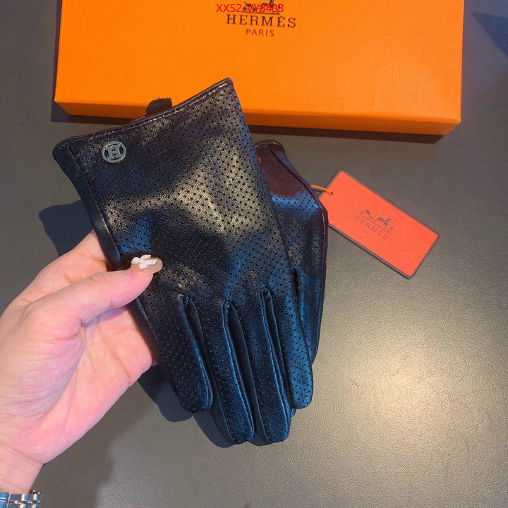 Gloves-Hermes only sell high-quality ID: VY8433 $: 52USD