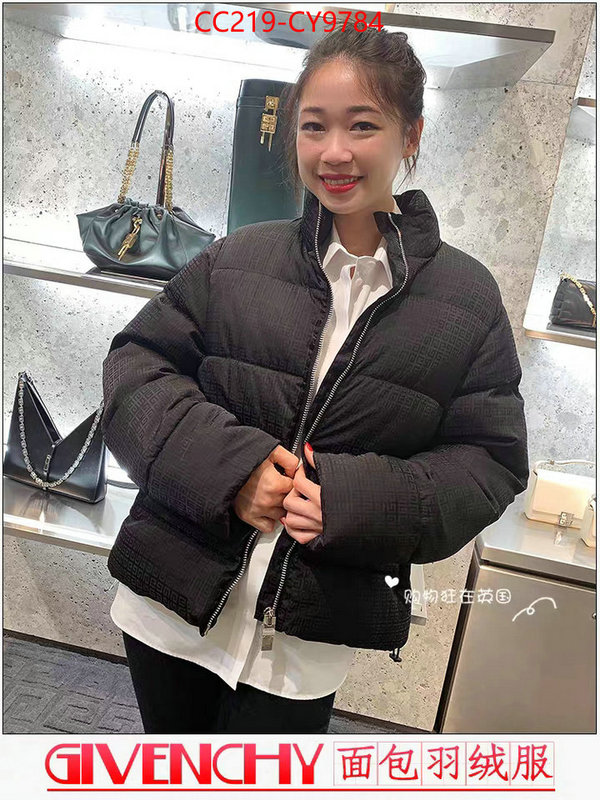 Down jacket Women-Givenchy buy 1:1 ID: CY9784 $: 219USD