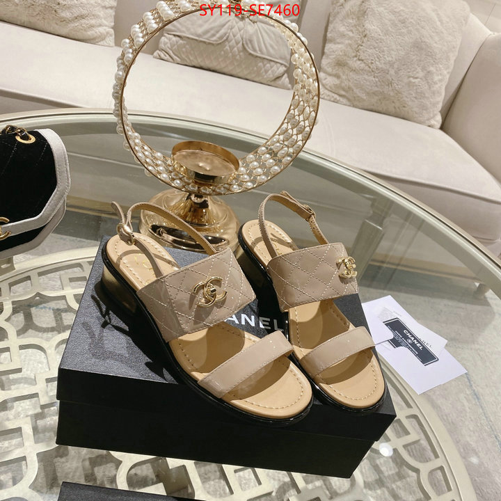 Women Shoes-Chanel what are the best replica ID: SE7460 $: 119USD