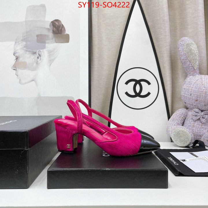 Women Shoes-Chanel copy aaaaa ID: SO4222 $: 119USD