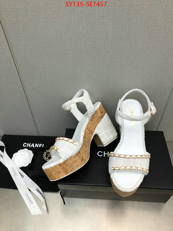 Women Shoes-Chanel mirror quality ID: SE7457 $: 135USD