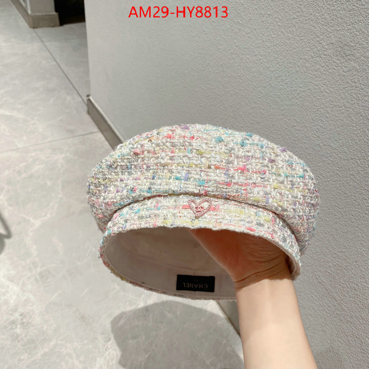 Cap (Hat)-Chanel replica for cheap ID: HY8813 $: 29USD