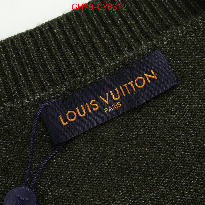 Clothing-LV replica for cheap ID: CY8312 $: 79USD