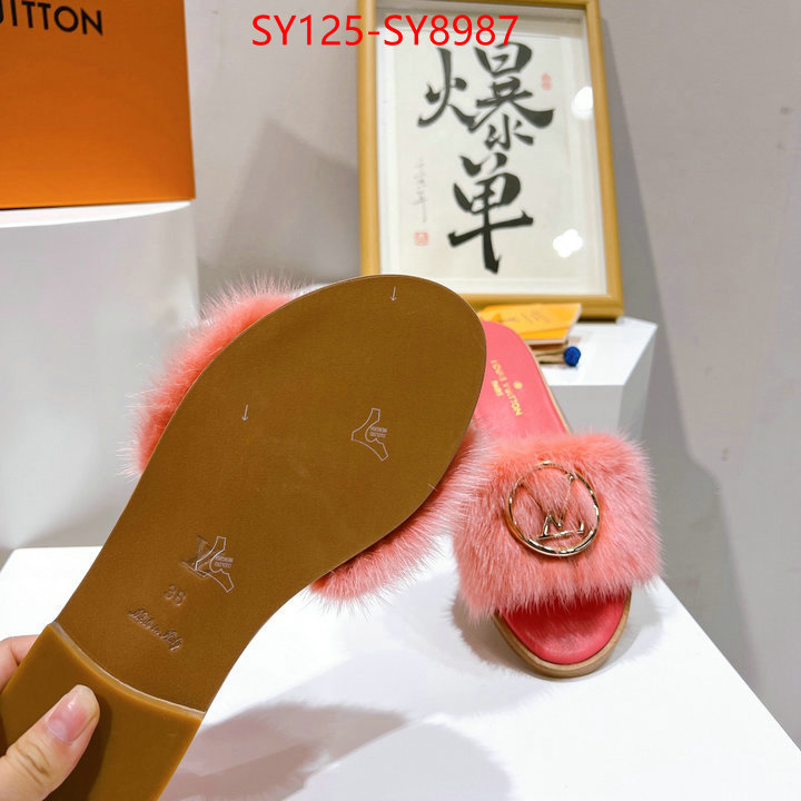 Women Shoes-LV buy sell ID: SY8987 $: 125USD