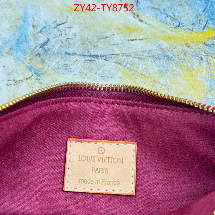 LV Bags(4A)-Wallet wholesale designer shop ID: TY8752 $: 42USD