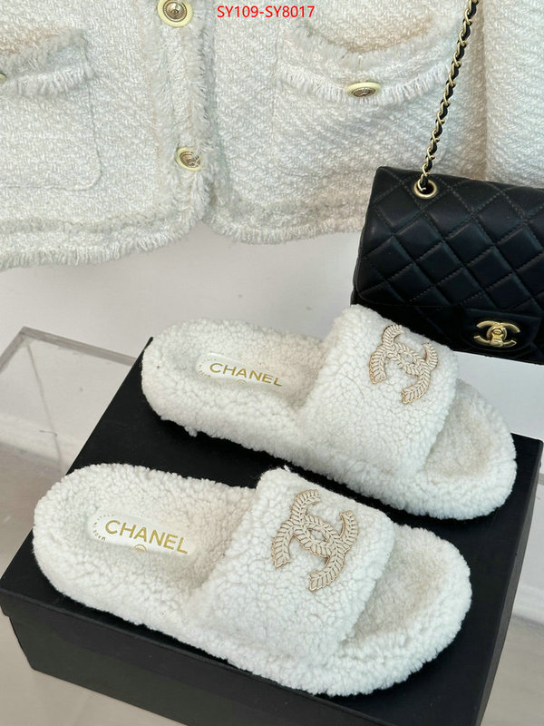 Women Shoes-Chanel high quality aaaaa replica ID: SY8017 $: 109USD