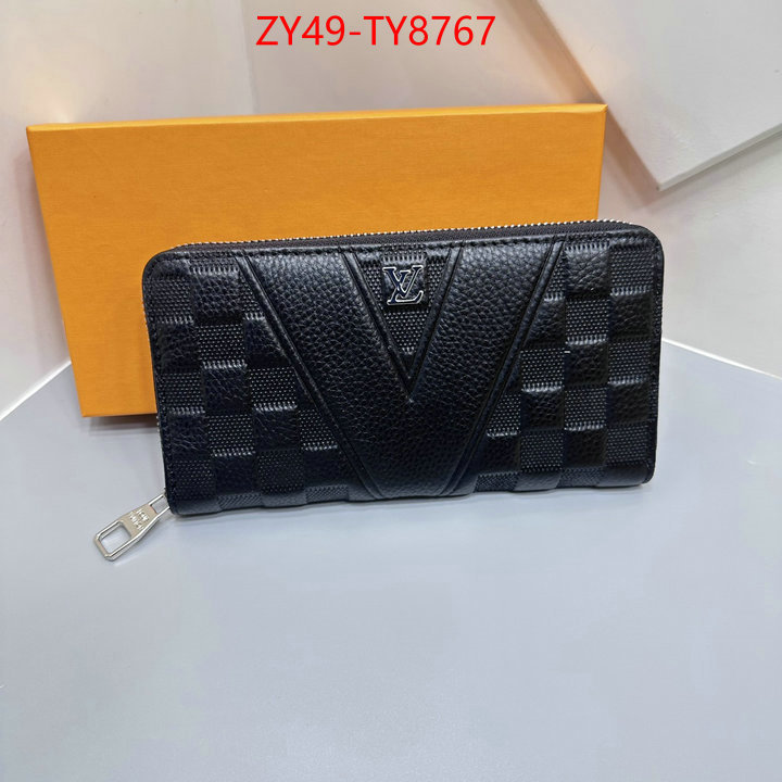 LV Bags(4A)-Wallet we provide top cheap aaaaa ID: TY8767 $: 49USD