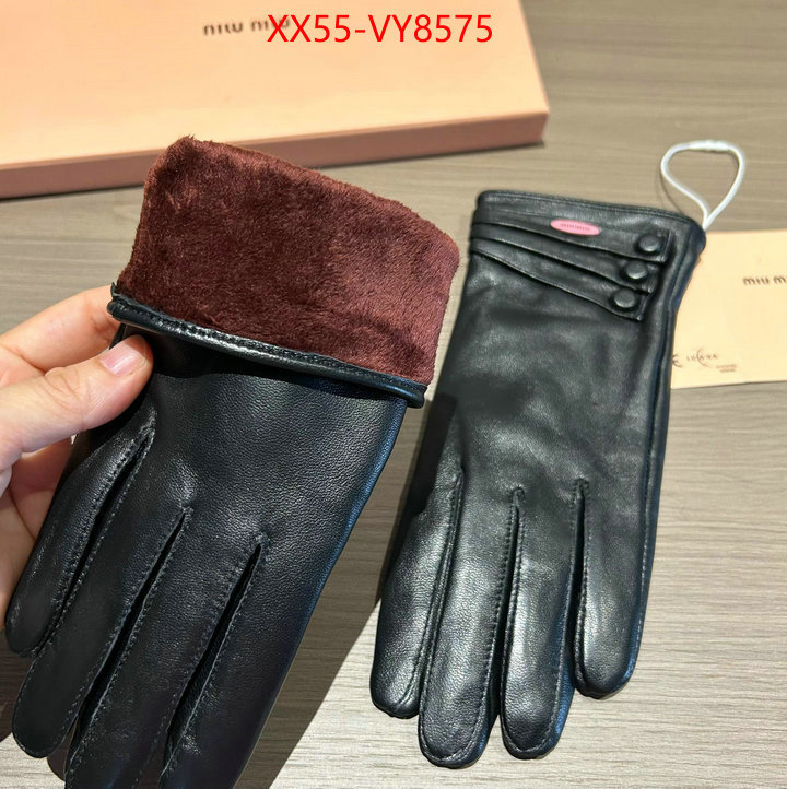 Gloves-Miu Miu knockoff highest quality ID: VY8575 $: 55USD