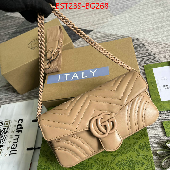 Gucci Bags(TOP)-Marmont buy 2023 replica ID: BG268 $: 239USD