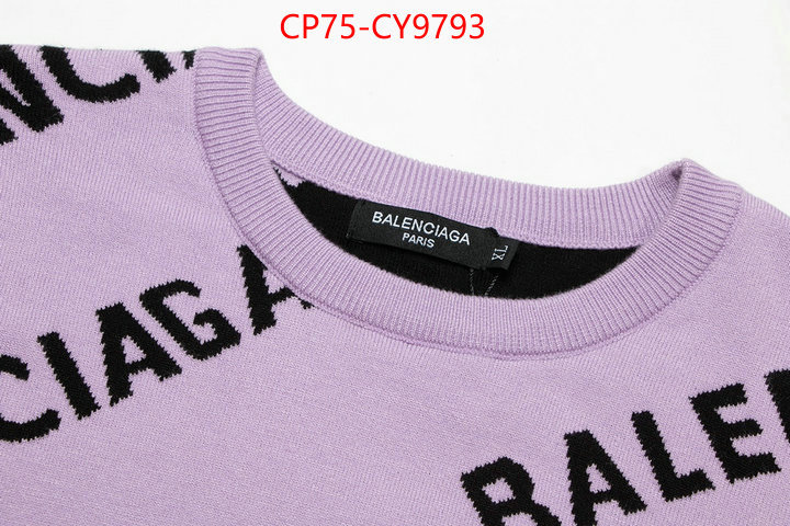 Clothing-Balenciaga shop designer replica ID: CY9793 $: 75USD