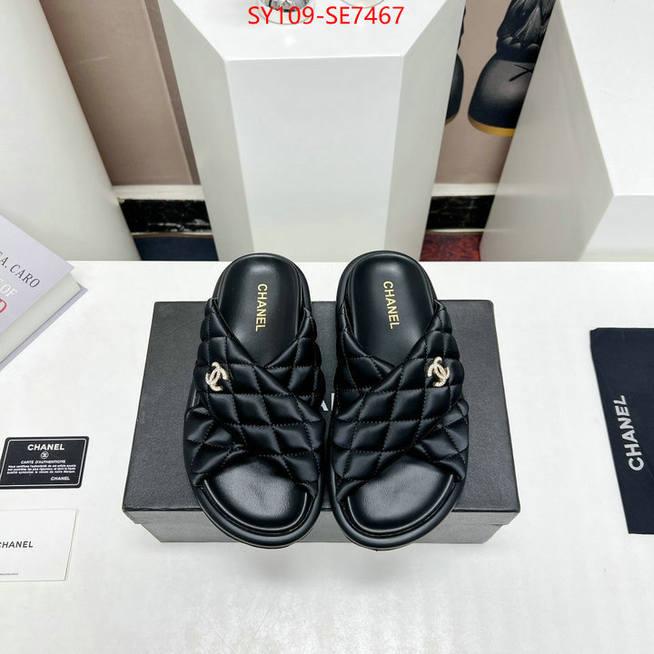 Women Shoes-Chanel top 1:1 replica ID: SE7467 $: 109USD