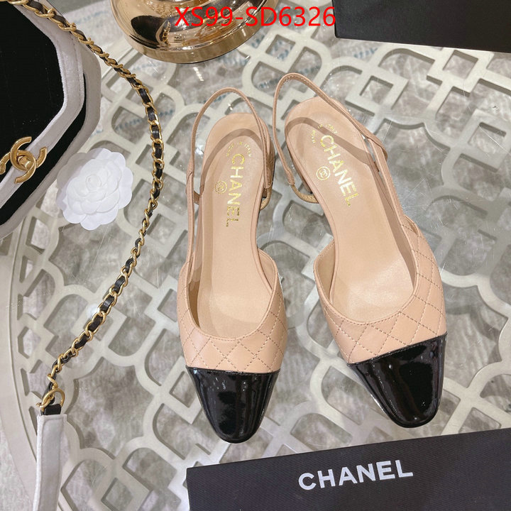 Women Shoes-Chanel best luxury replica ID: SD6326 $: 99USD