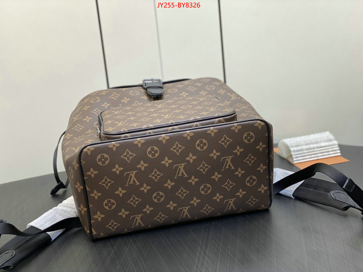 LV Bags(TOP)-Backpack- replica shop ID: BY8326 $: 255USD