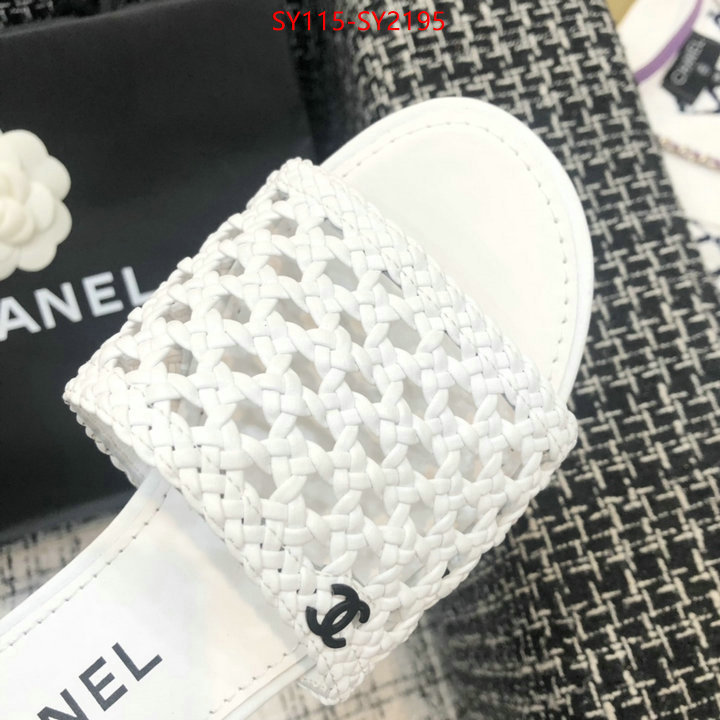 Women Shoes-Chanel top quality ID: SY2195 $: 115USD